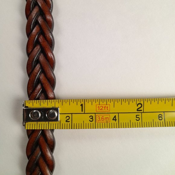 NWOT! Kimchi Blue Brown Woven Belt Women's Size S/M-P/M - Picture 8 of 8